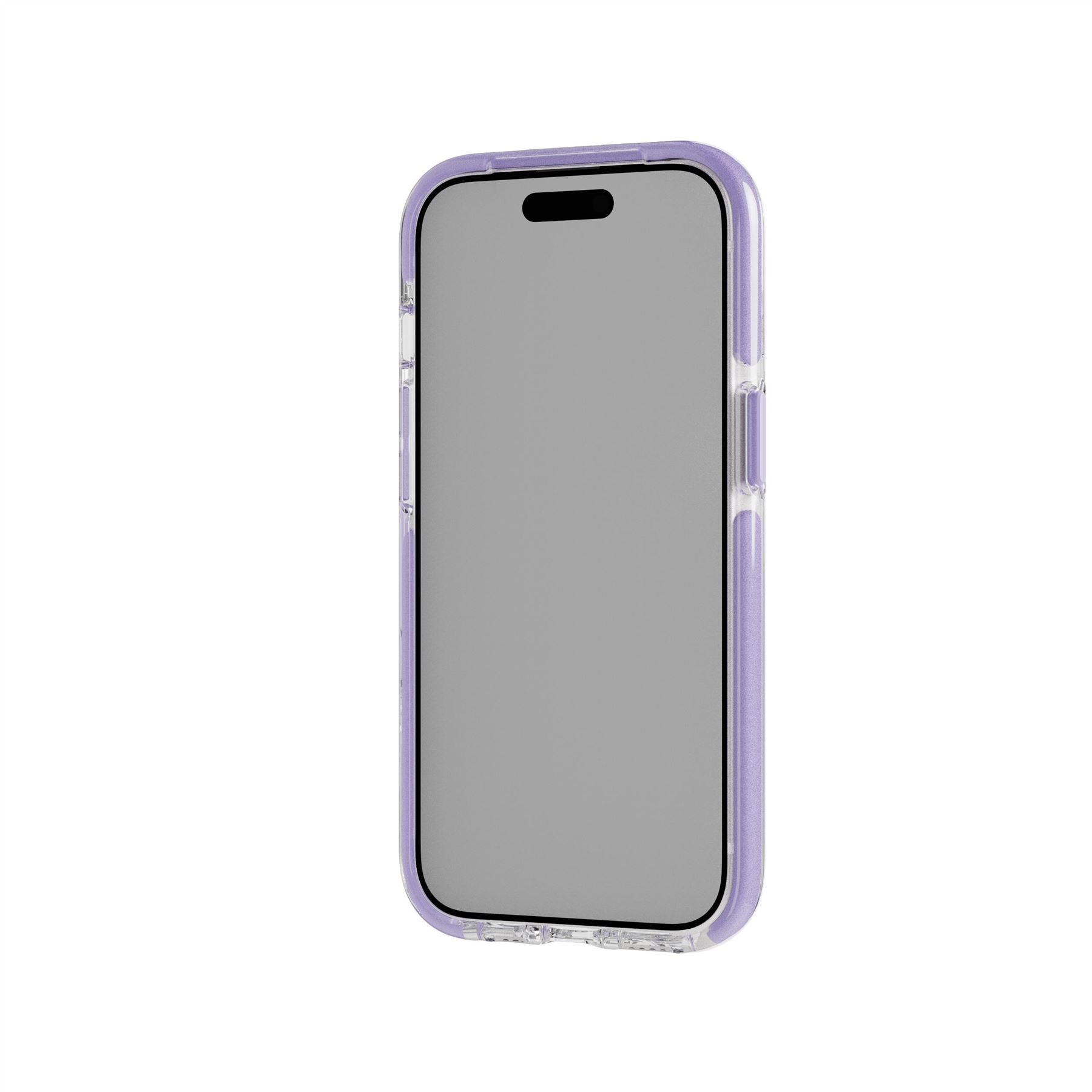 EvoCrystal Kick - Apple iPhone 16e/15 Case MagSafe Compatible - Lilac