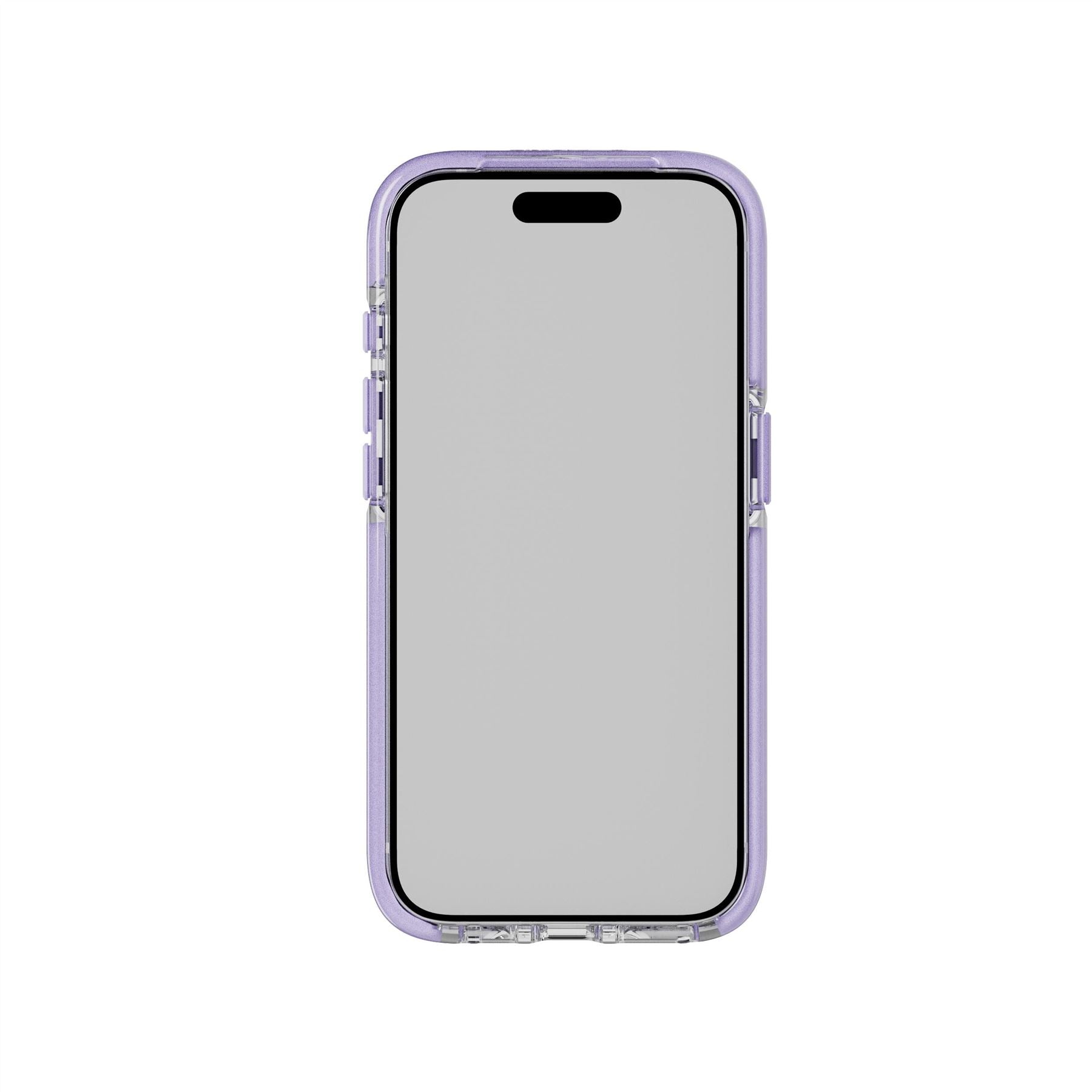 EvoCrystal Kick - Apple iPhone 15 Pro Case MagSafe Compatible - Lilac