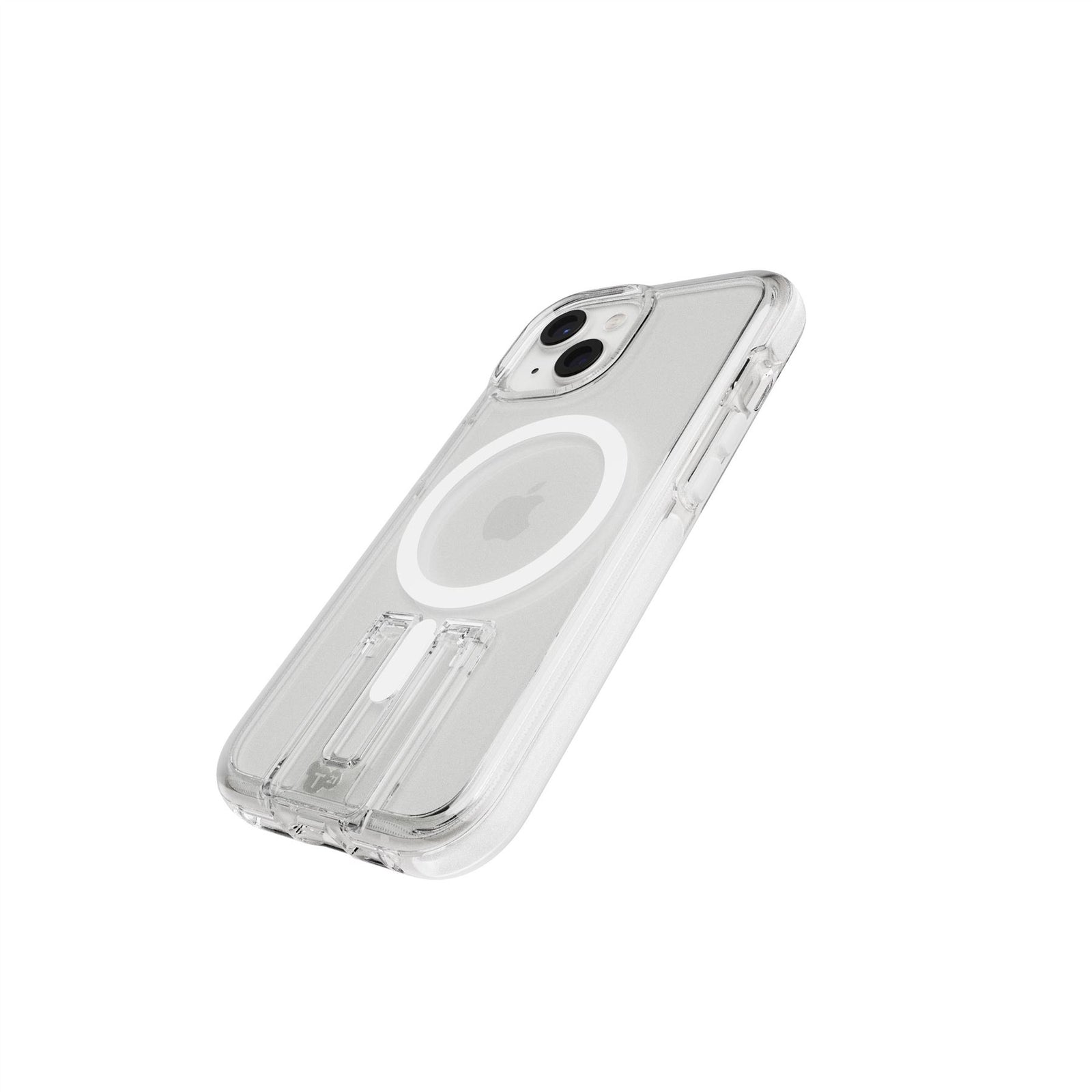 EvoCrystal Kick - Apple iPhone 16e/15 Case MagSafe Compatible - White