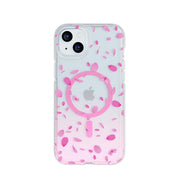 FlexQuartz Apple iPhone 15 plus Case MagSafe Compatible - Cherry Blossom