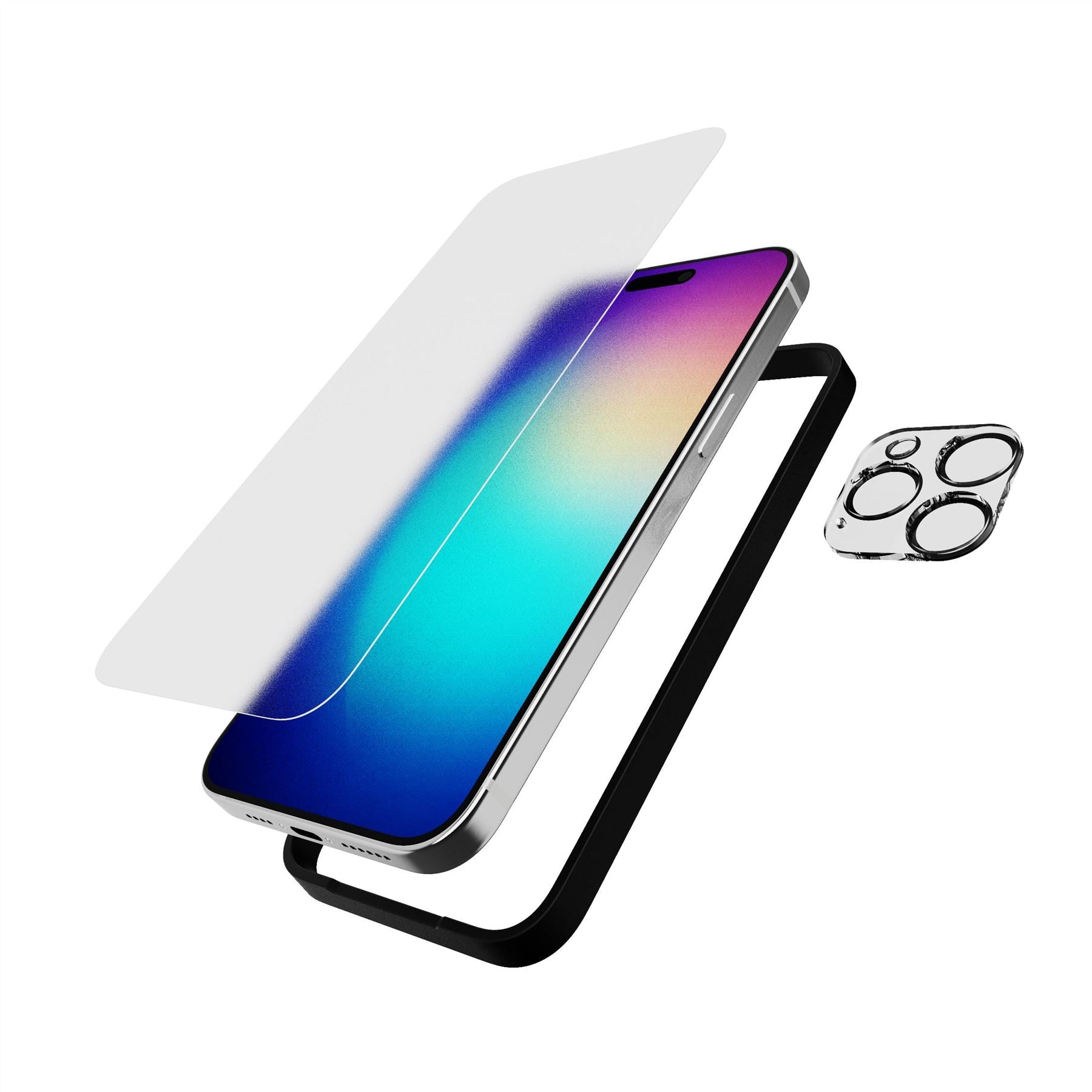 ImpactGlass - Apple iPhone 15 Pro Max Anti Glare Screen with Camera Protector