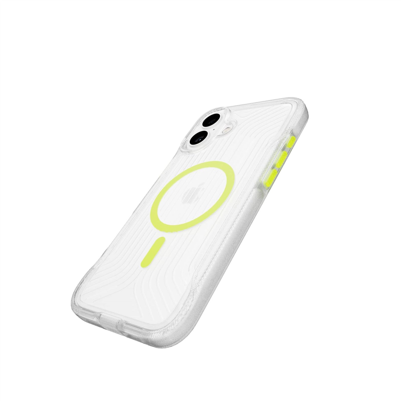 FlexPro - Apple iPhone 16 Plus Case MagSafe Compatible - Neon Green Glow in the Dark