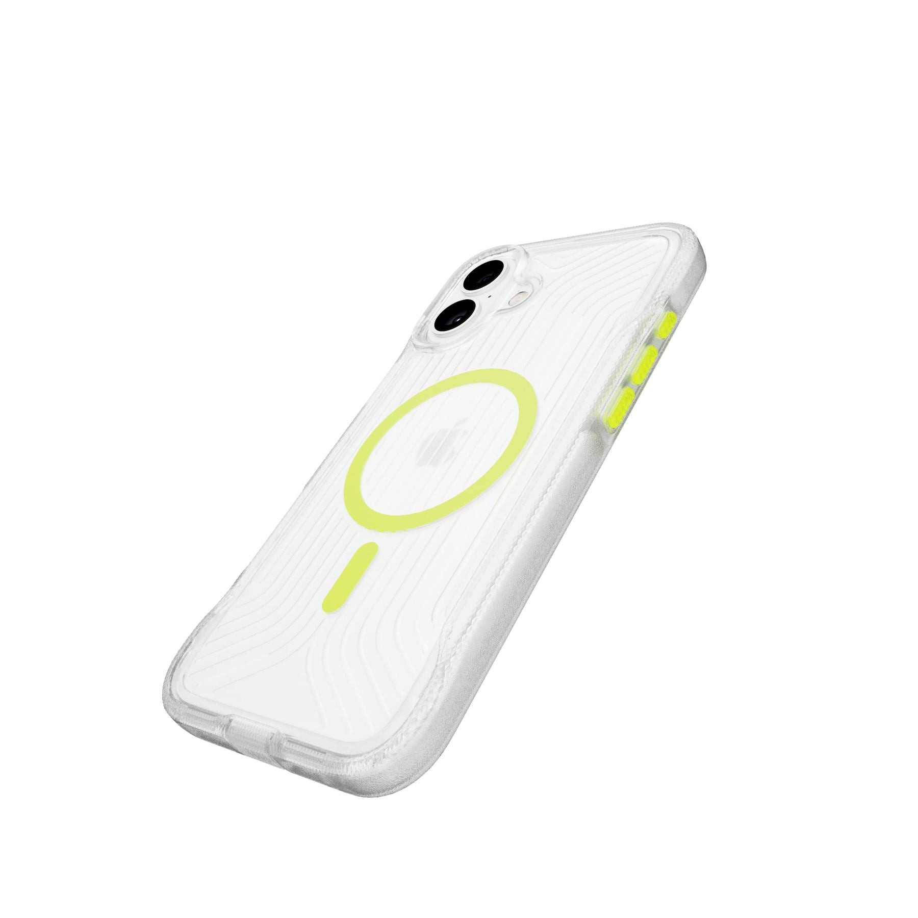 FlexPro - Apple iPhone 16 Plus Case MagSafe Compatible - Neon Green Glow in the Dark