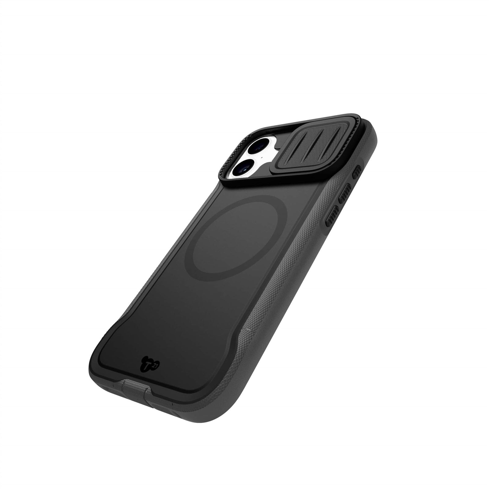 EvoMax - Apple iPhone 16 Plus Case MagSafe Compatible - Black/Charcoal