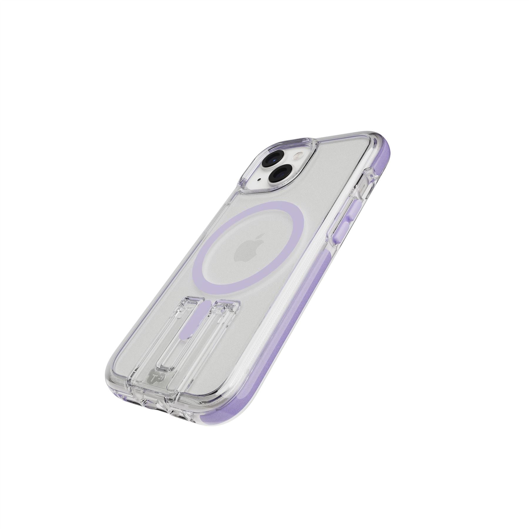 EvoCrystal Kick - Apple iPhone 16e/15 Case MagSafe Compatible - Lilac