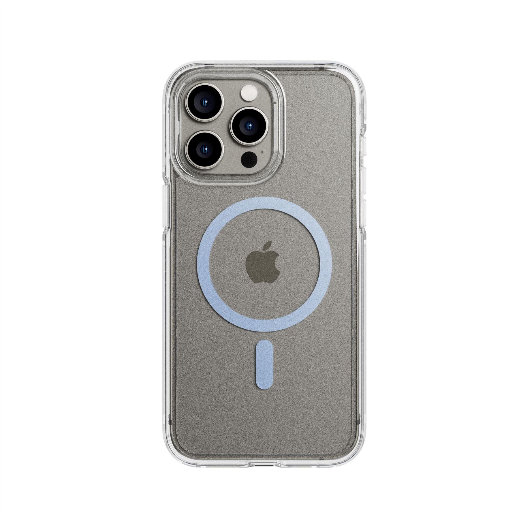 FlexQuartz - Apple iPhone 15 Pro Max Case MagSafe Compatible - Blue