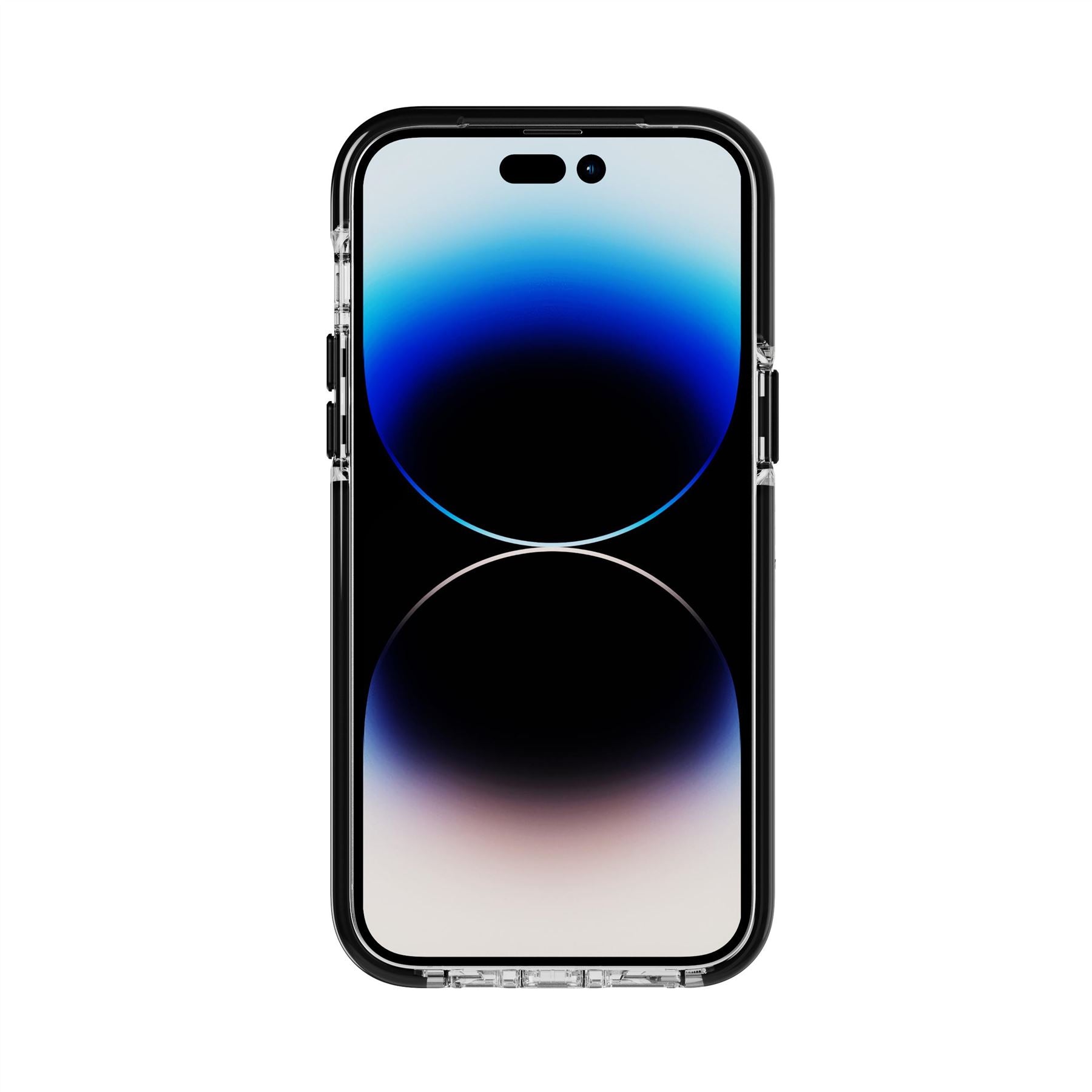 EvoCrystal Kick - Apple iPhone 14 Pro Max Case MagSafe Compatible - Clear Black