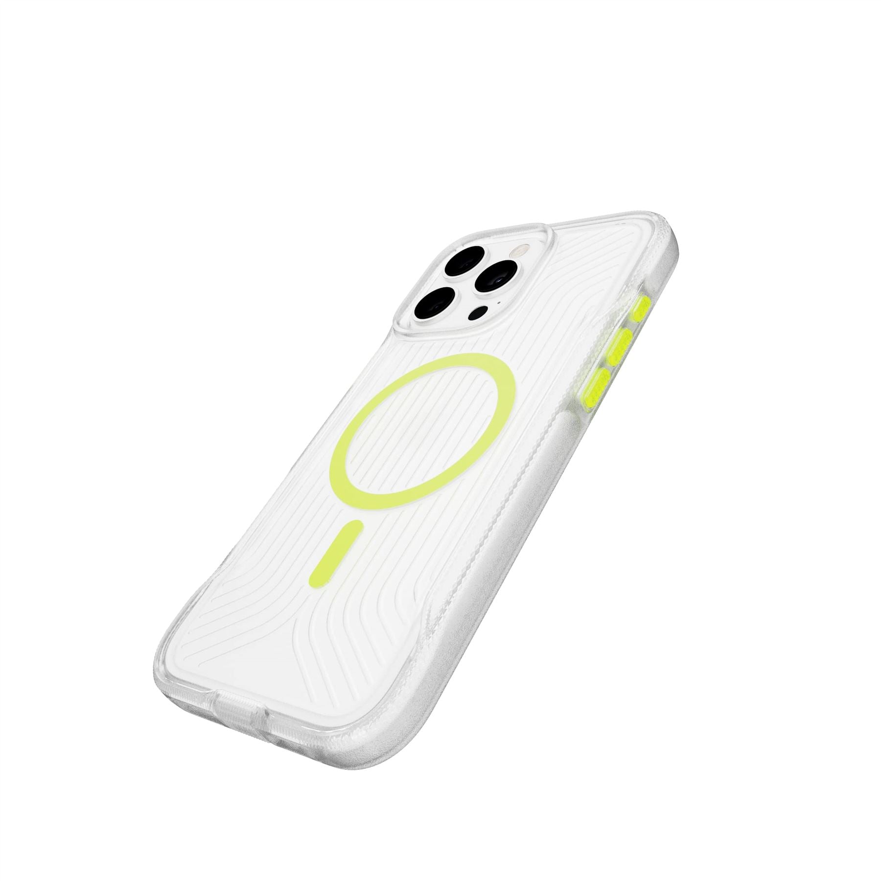 FlexPro - Apple iPhone 16 Pro Max Case MagSafe Compatible - Neon Green Glow in the Dark