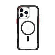 EvoPro - Apple iPhone 16 Pro Max Case MagSafe Compatible - Clear/Black