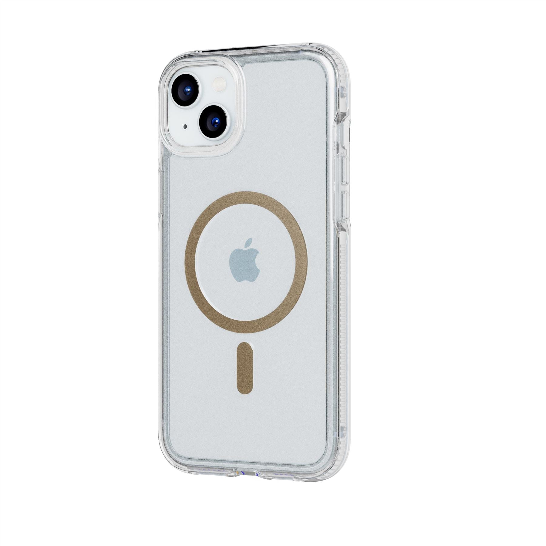 FlexQuartz - Apple iPhone 15 Plus Case MagSafe Compatible - Gold