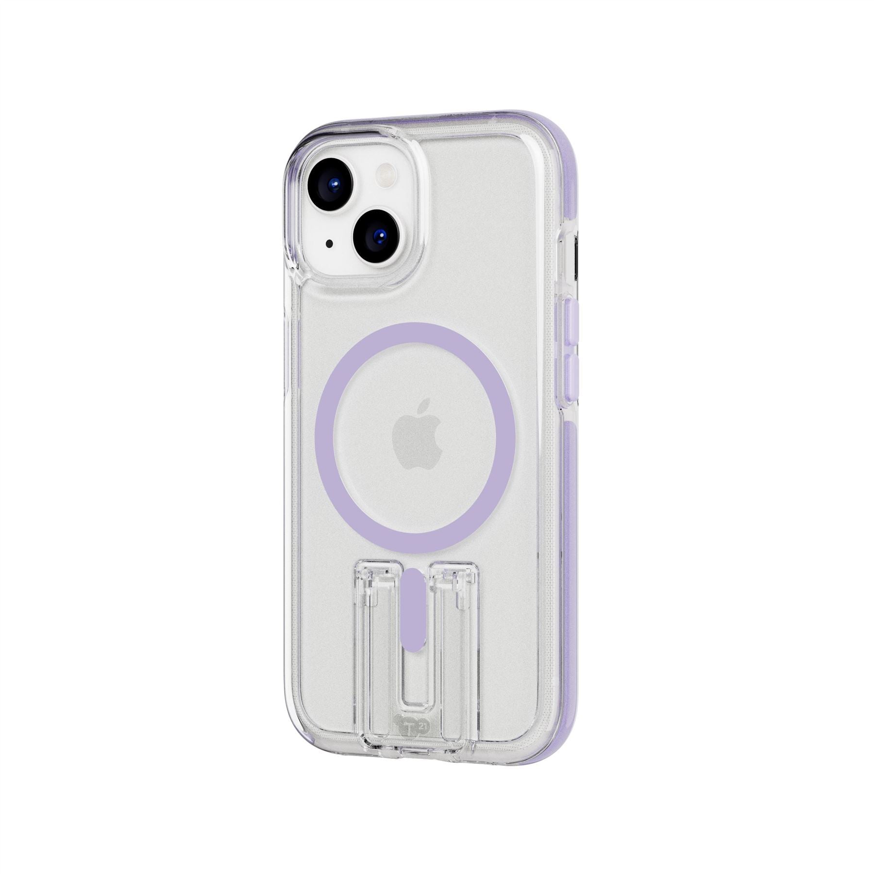 EvoCrystal Kick - Apple iPhone 16e/15 Case MagSafe Compatible - Lilac