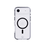 View of the back of the phone case from straight on with phone inside#color_black