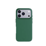 View of the back of the phone case from straight on with phone inside#color_quantum-green