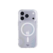 View of the back of the phone case from straight on with phone inside#color_lunar