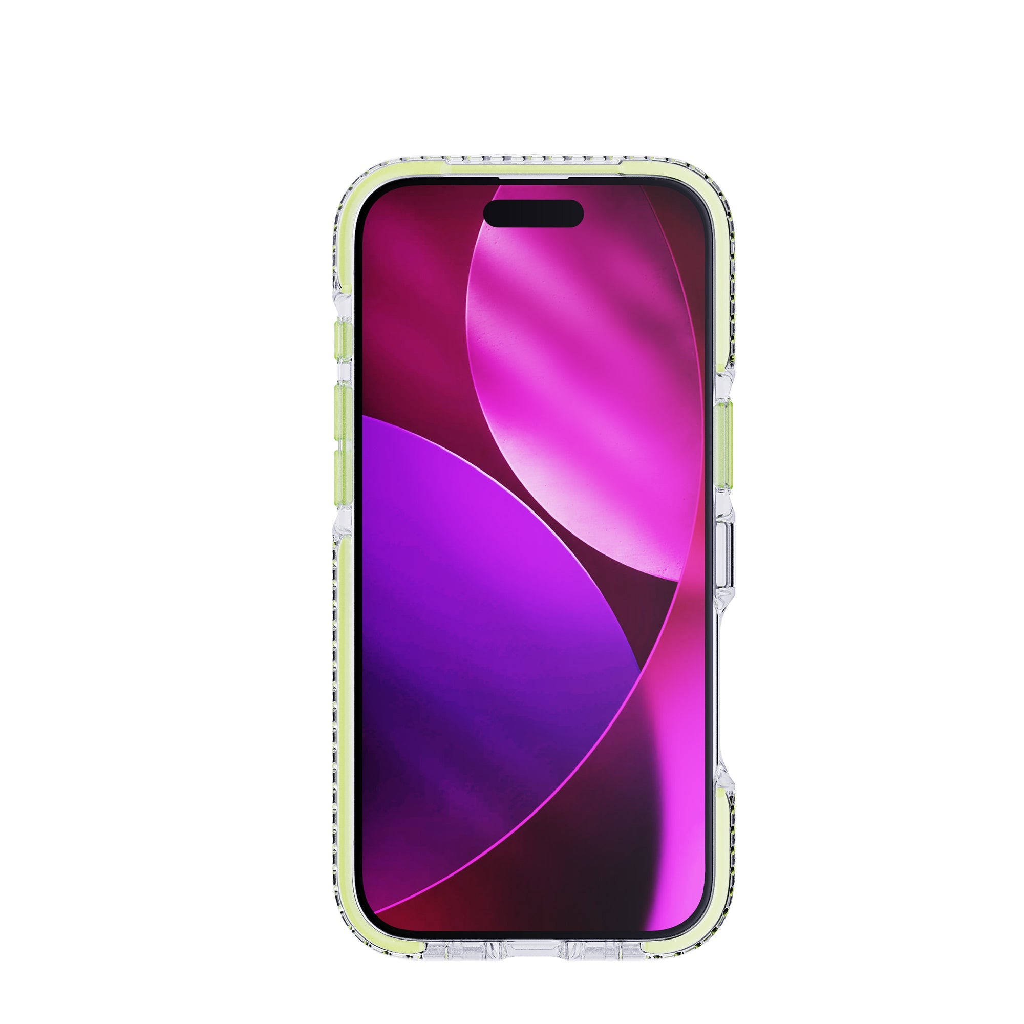 EvoCrystal Glow MagSafe - Apple iPhone Air Case - Green (Glow-In-The-Dark MagSafe ring)