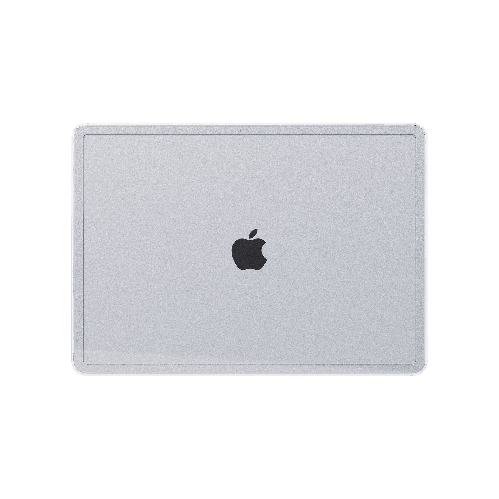 Straight on view from the top of the MacBook with the laptop closed#color_clear