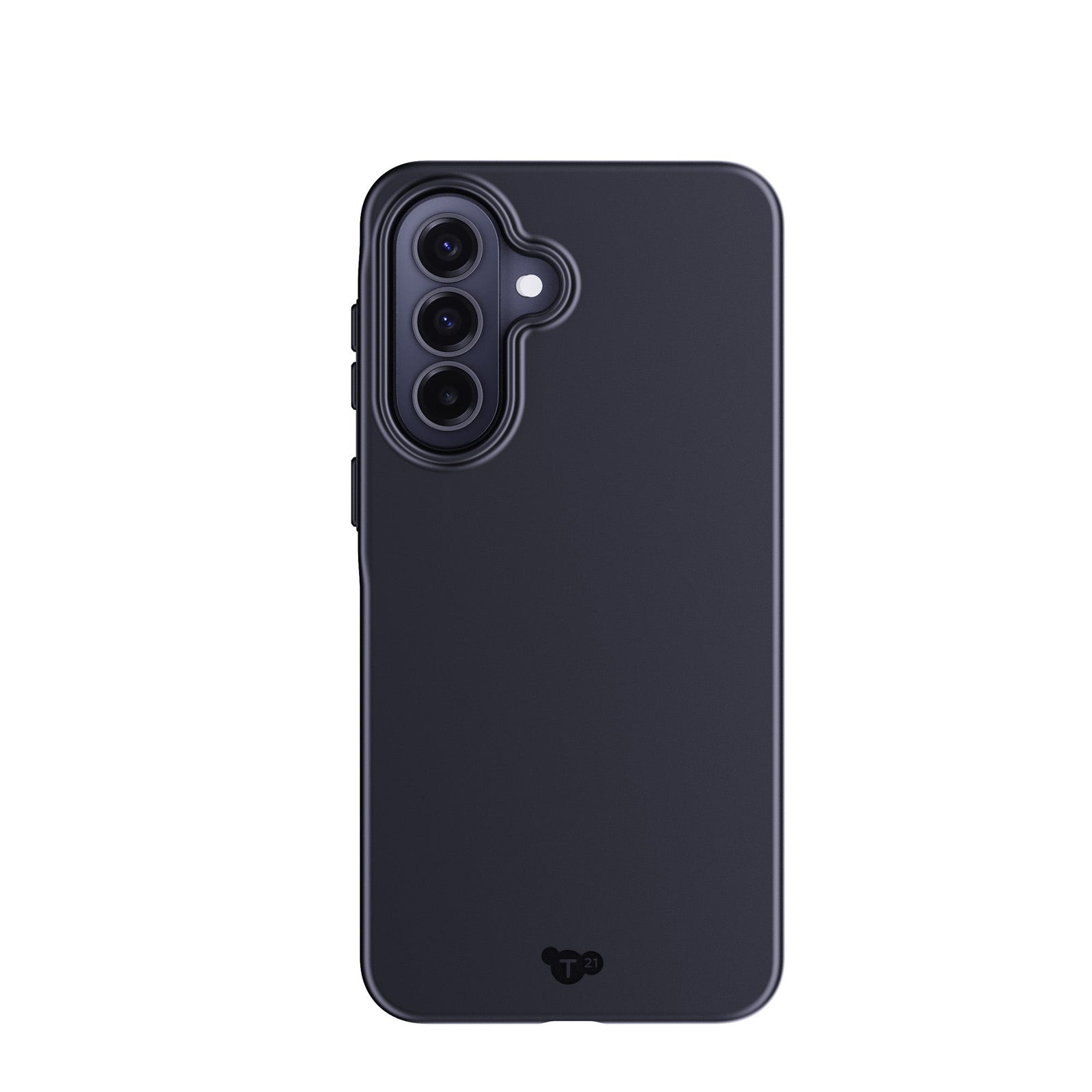 View of the back of the phone case from straight on with phone inside#color_black