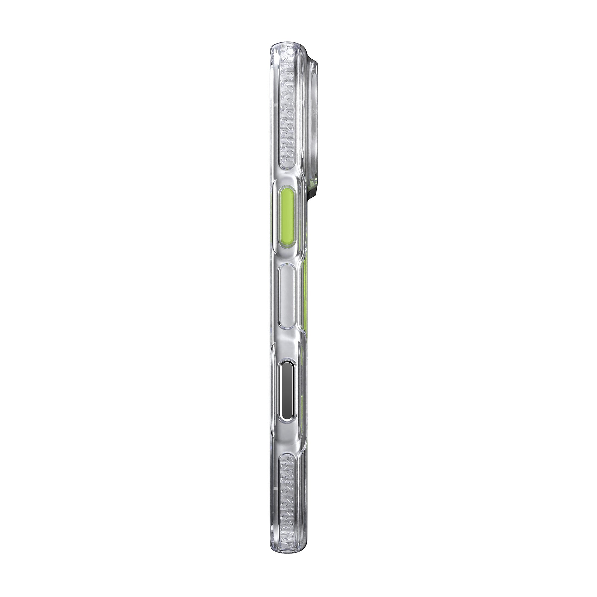 EvoCrystal Glow MagSafe - Apple iPhone 18 Pro Max/17 Pro Max Case - Clear/Neon (Glow-in-the-Dark)