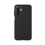 View of the back of the phone case from straight on with phone inside#color_black