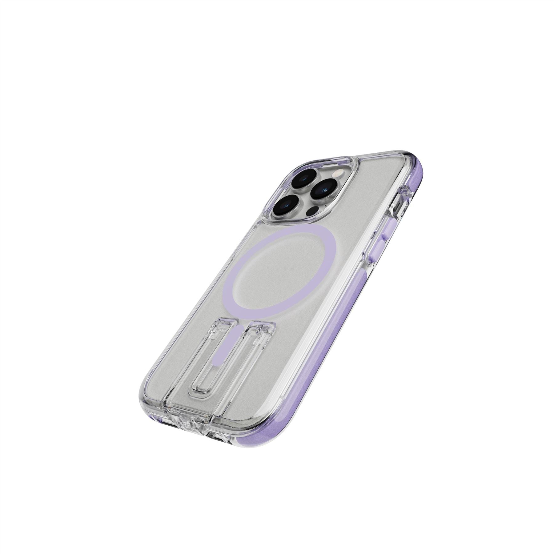 EvoCrystal Kick - Apple iPhone 14 Pro Case MagSafe Compatible - Lilac