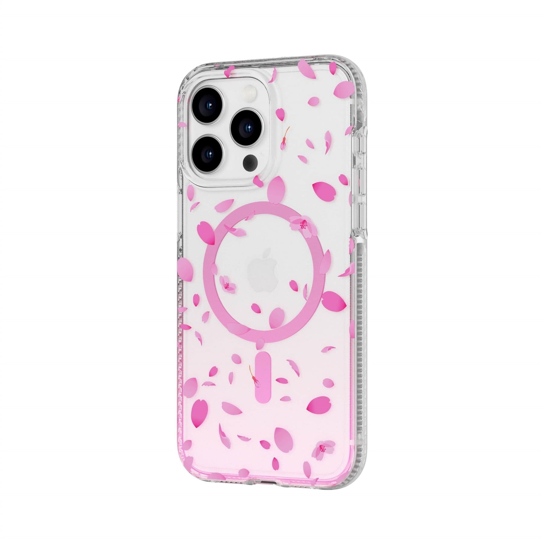 FlexQuartz Apple iPhone 15 Pro Max Case MagSafe Compatible - Cherry Blossom