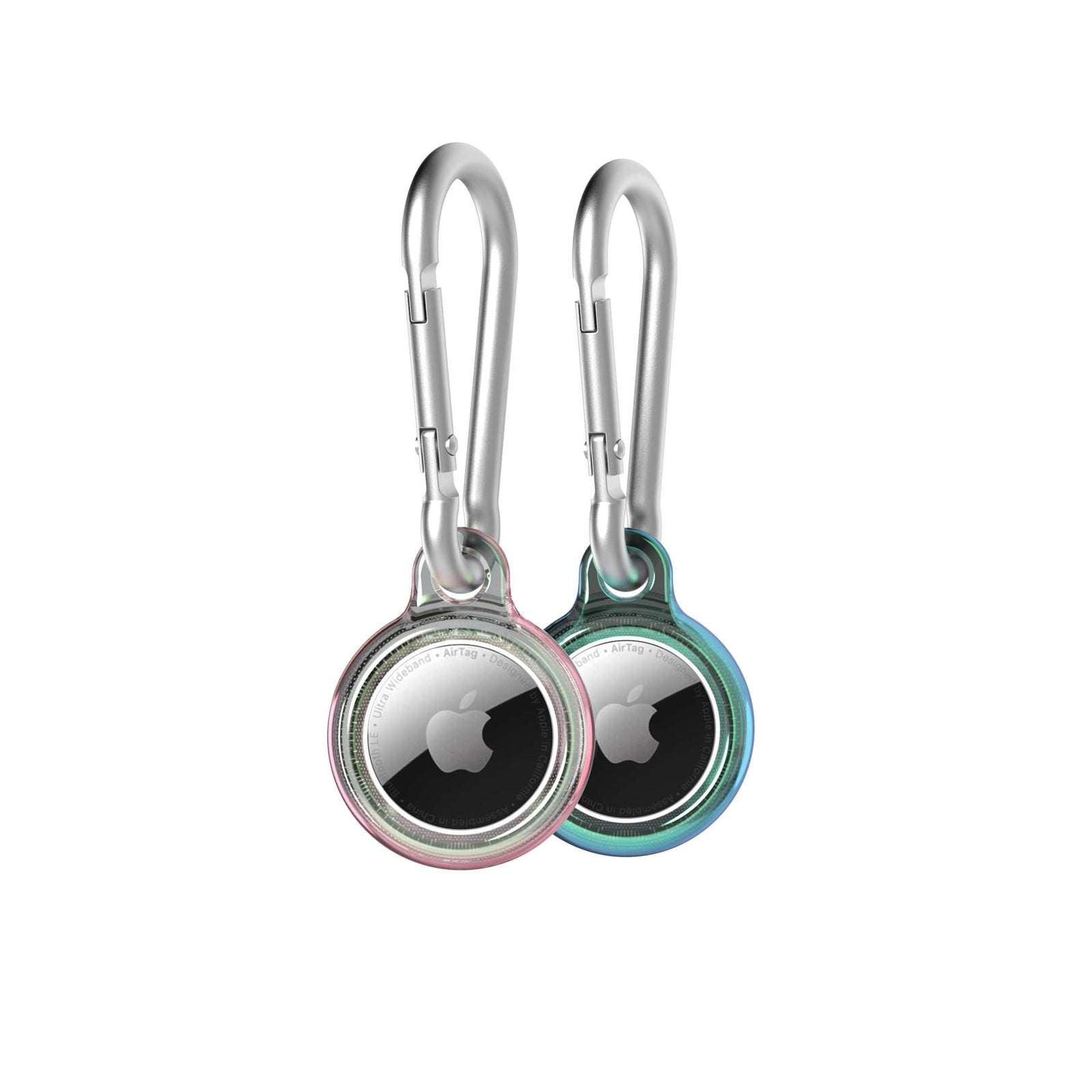 EvoShimmer – Apple AirTag Case Bundle (x2) (2022) - Red/Green