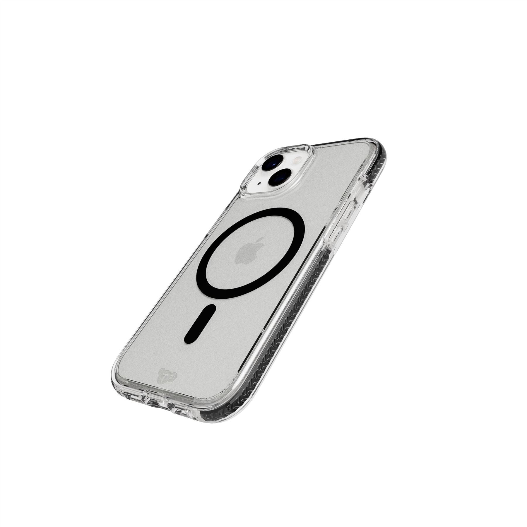 EvoCrystal - Apple iPhone 16e/15 Case MagSafe Compatible - Graphite Black