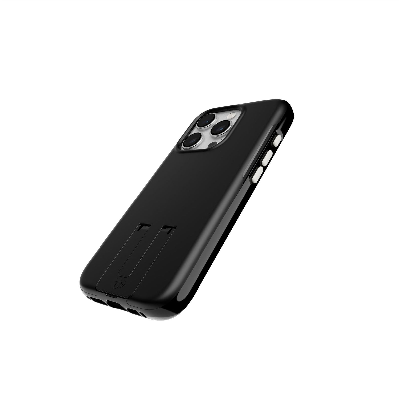 Evo Crystal Kick - Apple iPhone 15 Pro Case MagSafe® Compatible - Obsidian Black