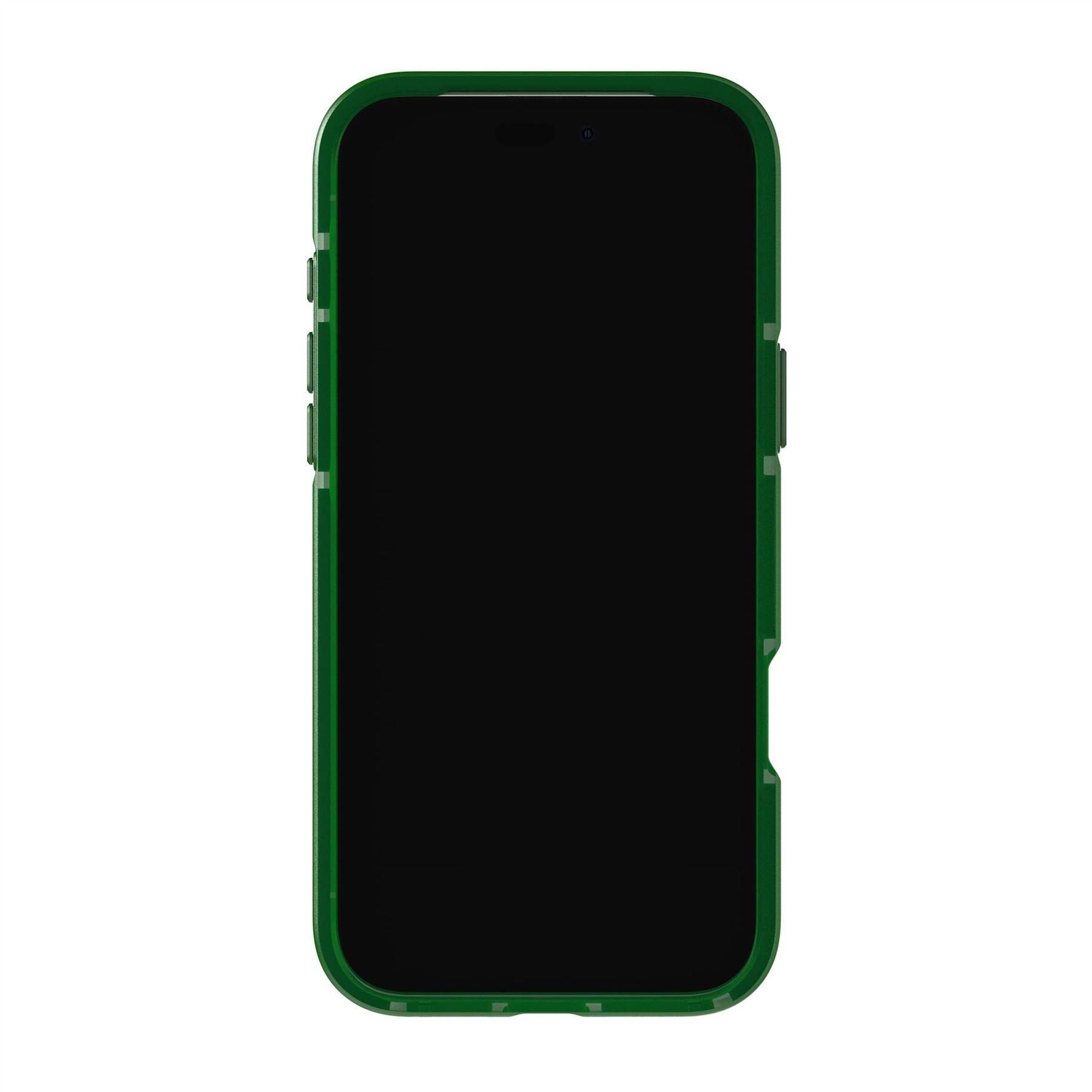 CUSTYPE iPhone 16 Pro ケース MagSafe対応 グリーン EvoCheck - Apple iPhone 16 Pro Max Case MagSafe Compatible