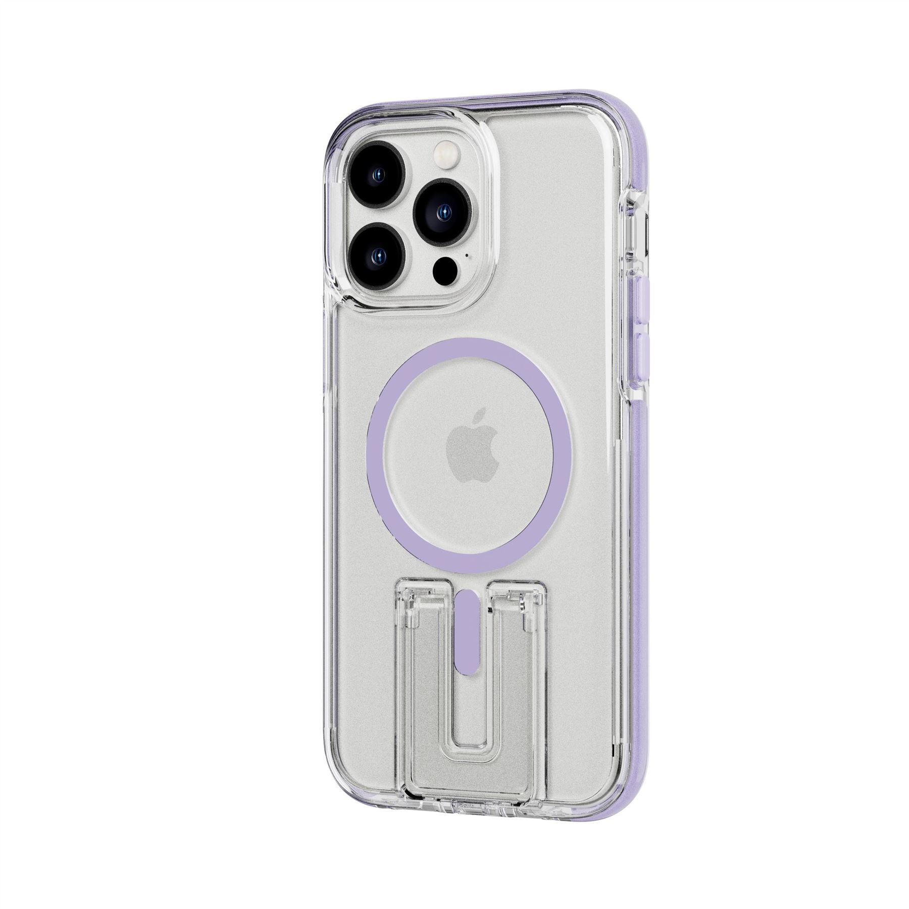 EvoCrystal Kick - Apple iPhone 14 Pro Max Case MagSafe Compatible - Lilac