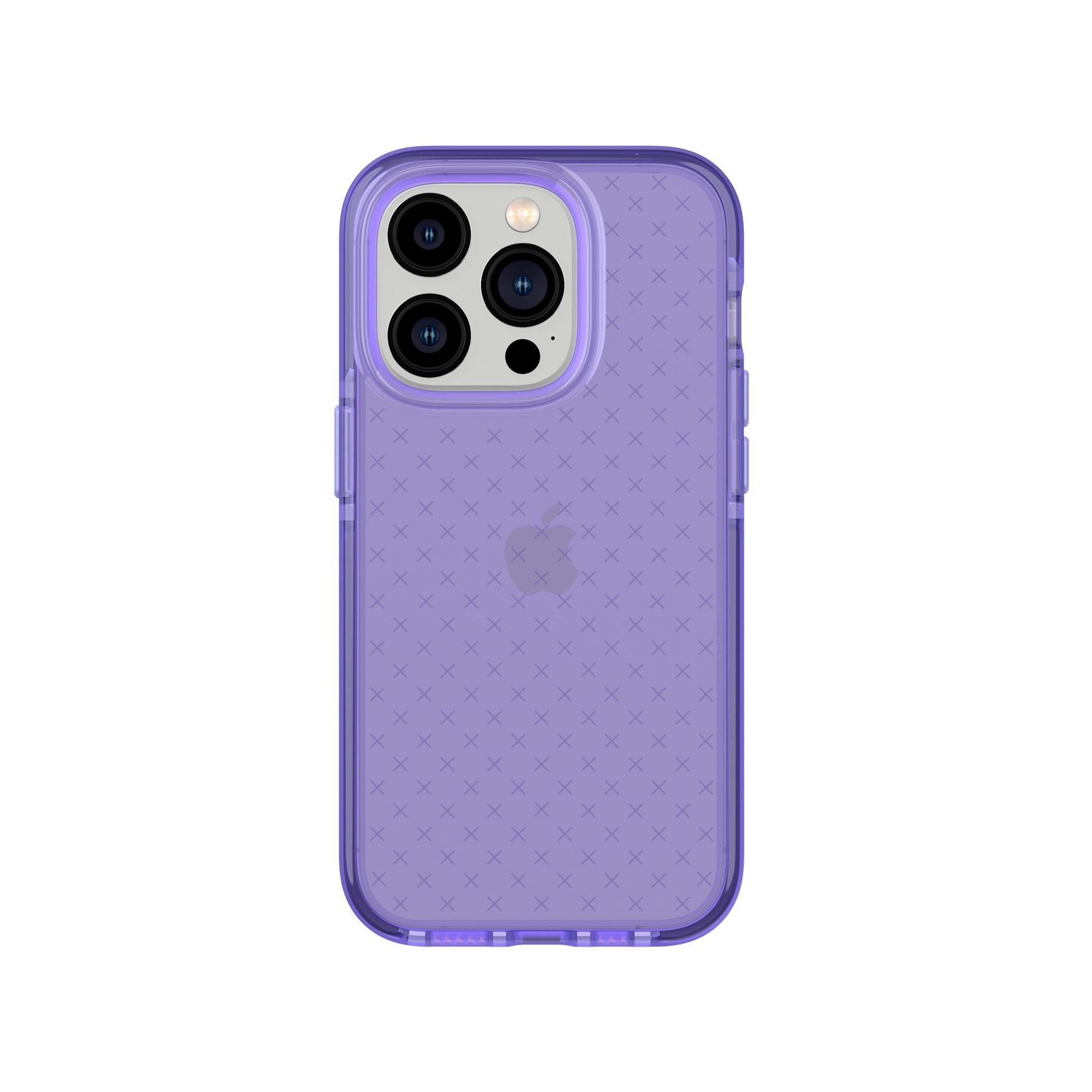 EvoCheck - Apple iPhone 14 Pro Case - Wondrous Purple | Tech21 Ltd - UK