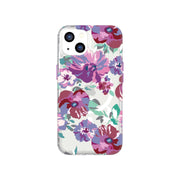 EvoArt - Apple iPhone 13 Case MagSafe Compatible - Purple Anemone