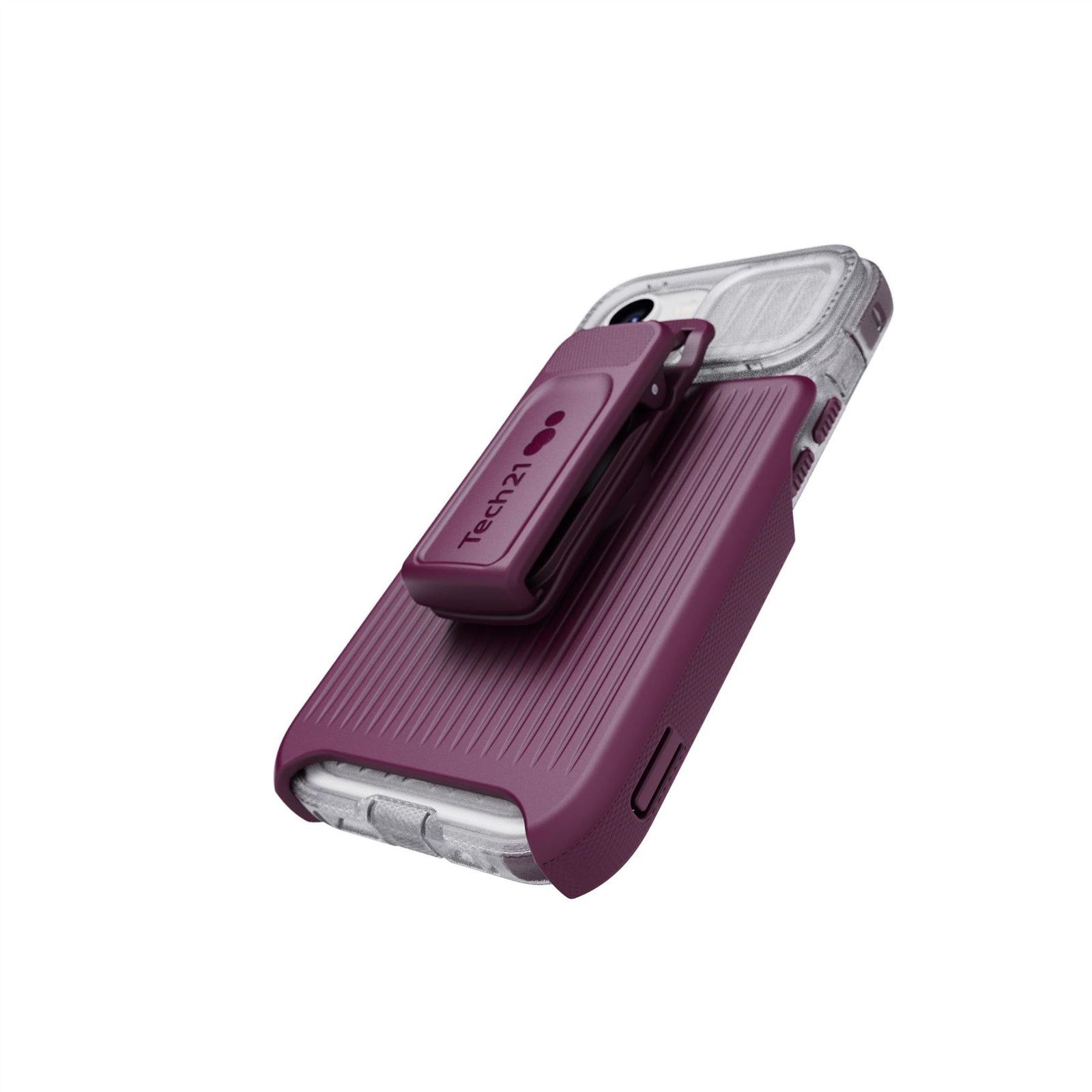 EvoMax - Apple iPhone 14 Case MagSafe Compatible - Frosted Purple