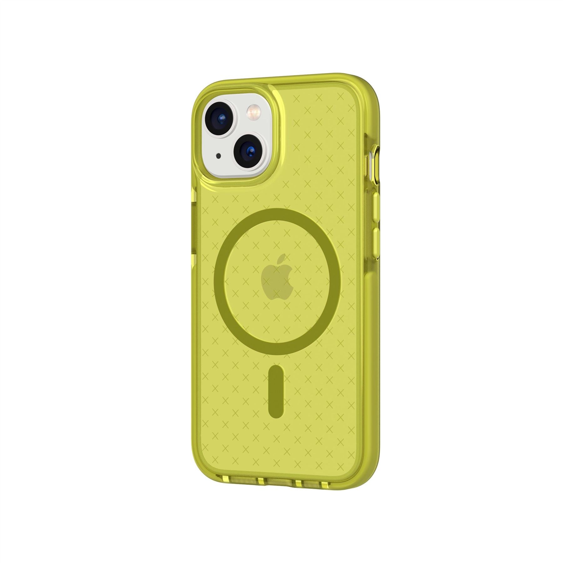 EvoCheck - Apple iPhone 14 Case MagSafe Compatible - Acid Yellow