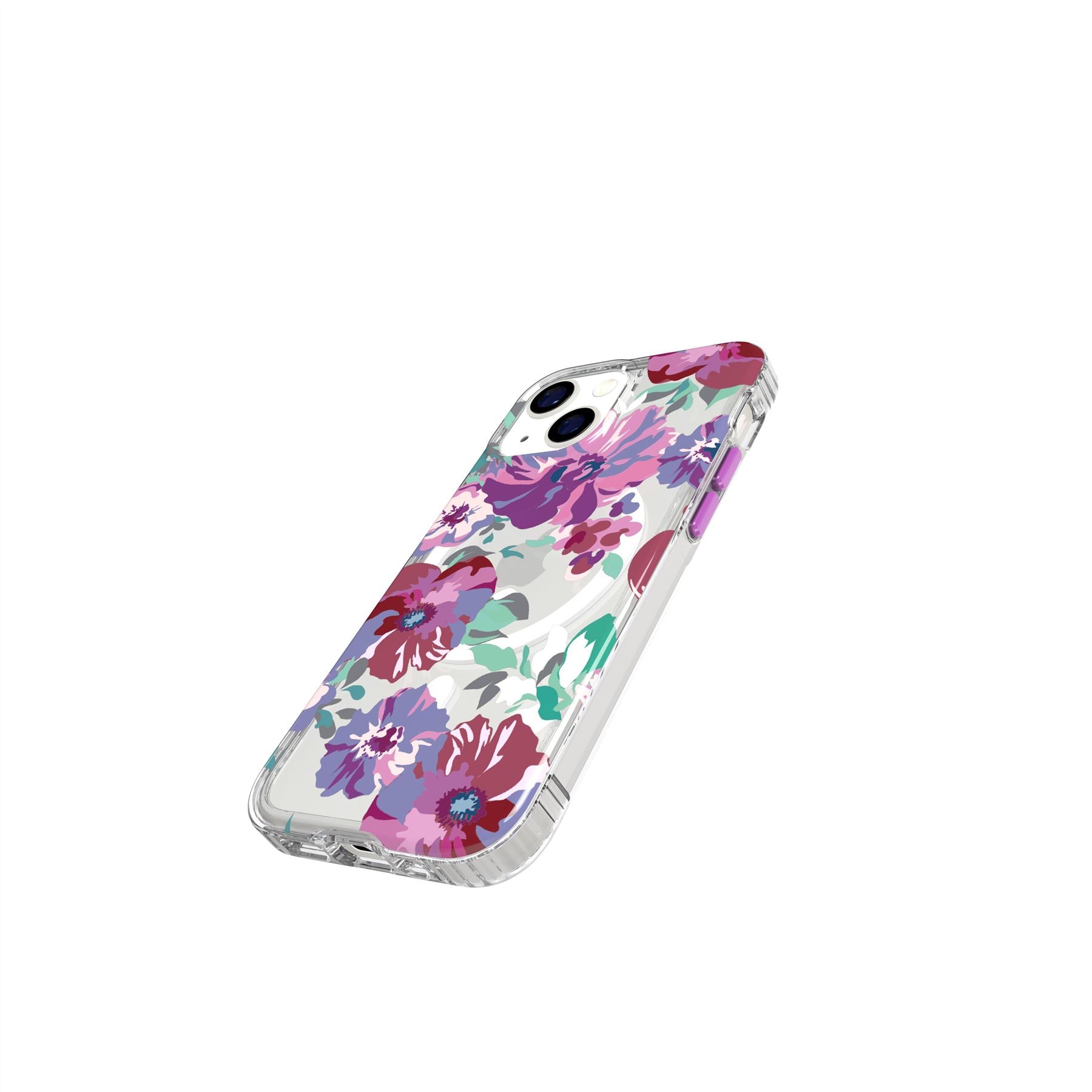 Evo Art - Apple iPhone 13 Mini Case MagSafe® Compatible - Purple Anemone