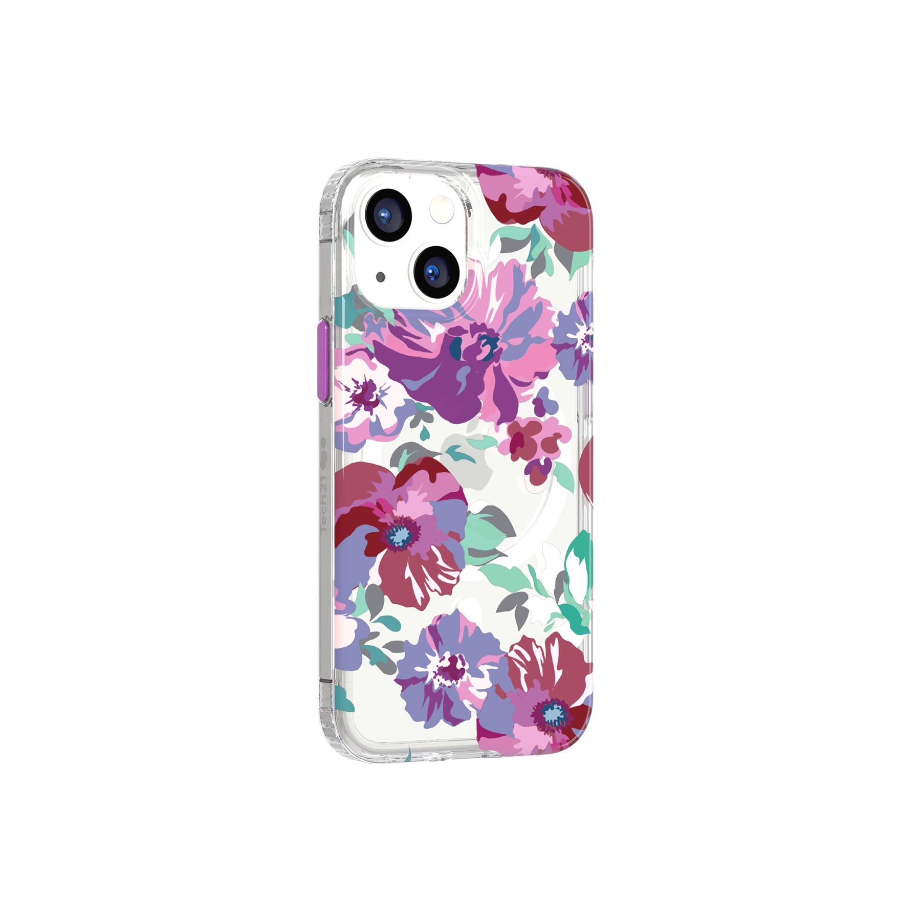 Evo Art - Apple iPhone 13 Mini Case MagSafe® Compatible - Purple Anemone