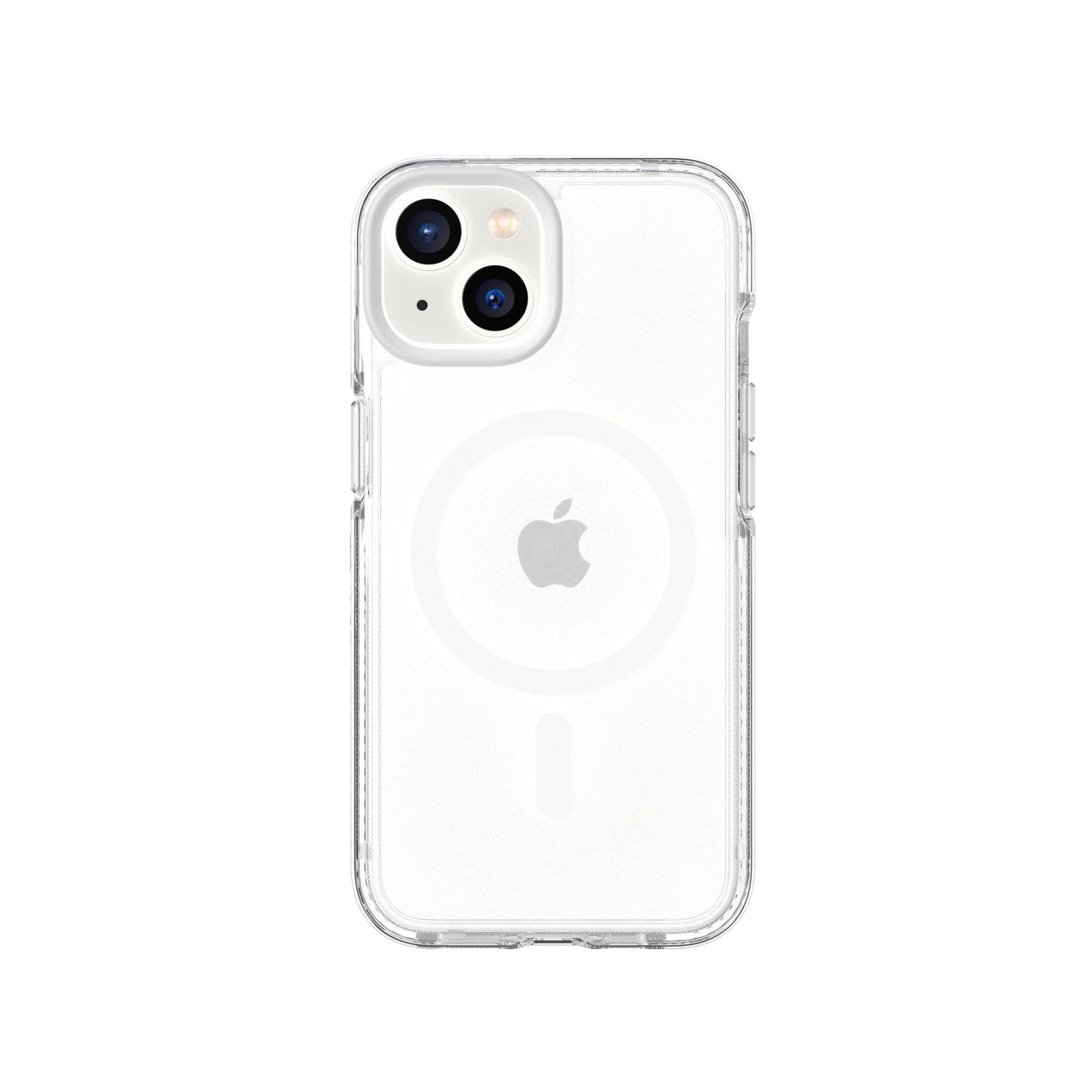 EvoCrystal - Apple iPhone 16e/14 Case MagSafe Compatible - White