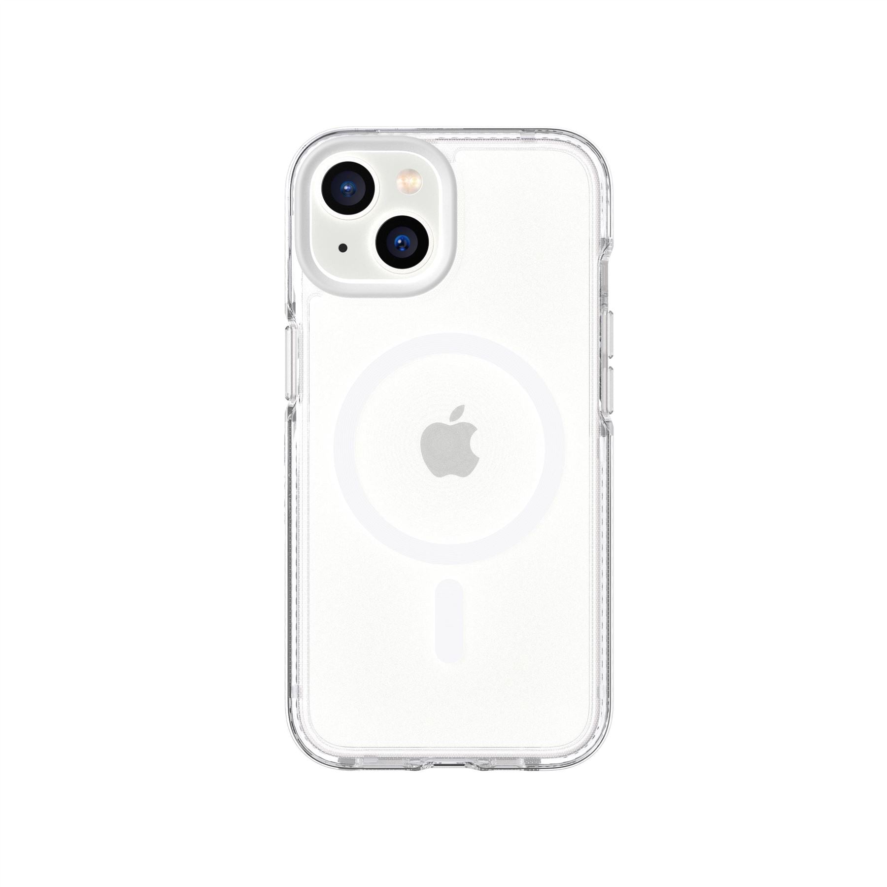EvoCrystal - Apple iPhone 16e/14 Case MagSafe Compatible - White