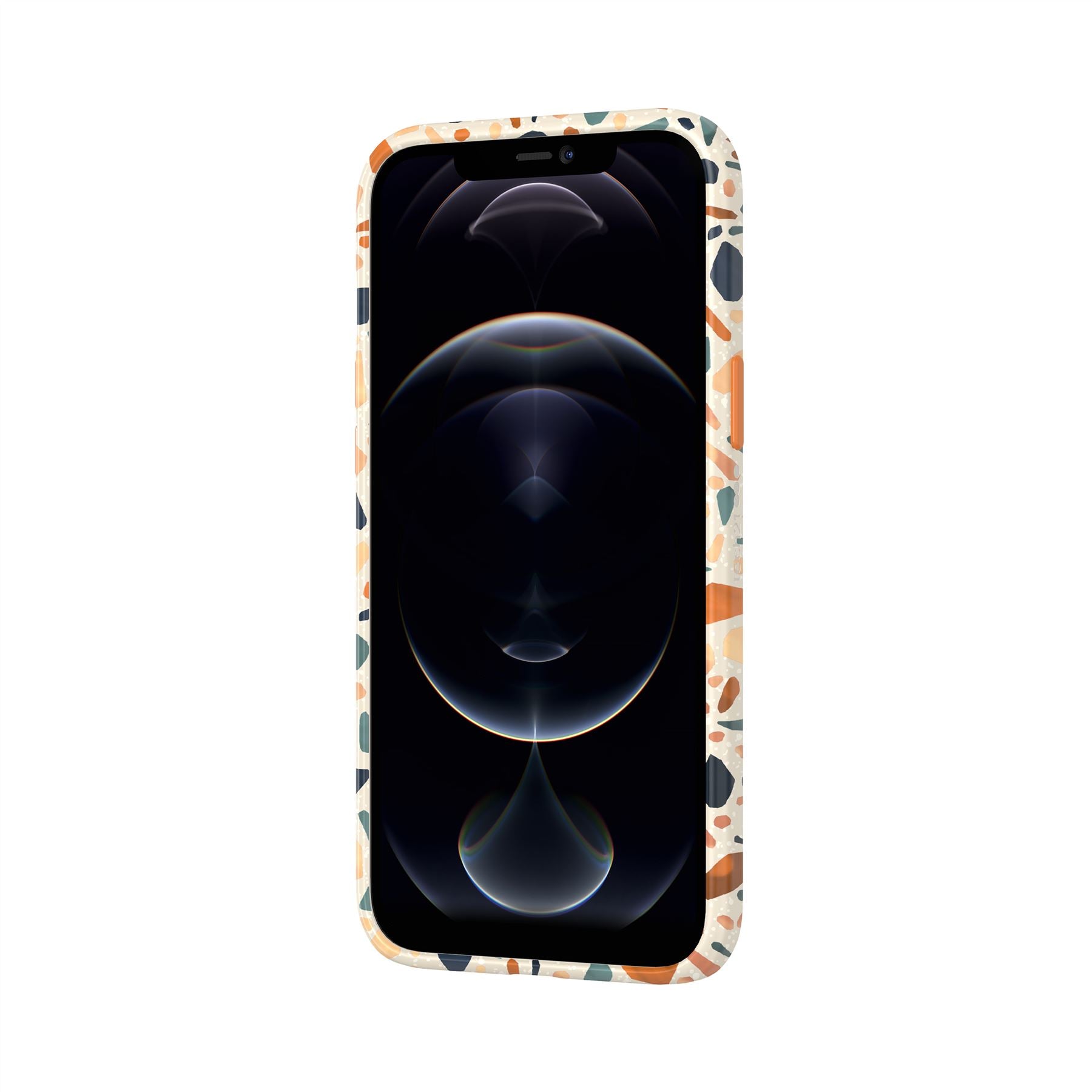 EcoArt - Apple iPhone 12 Pro Max Case - Terazzo Orange