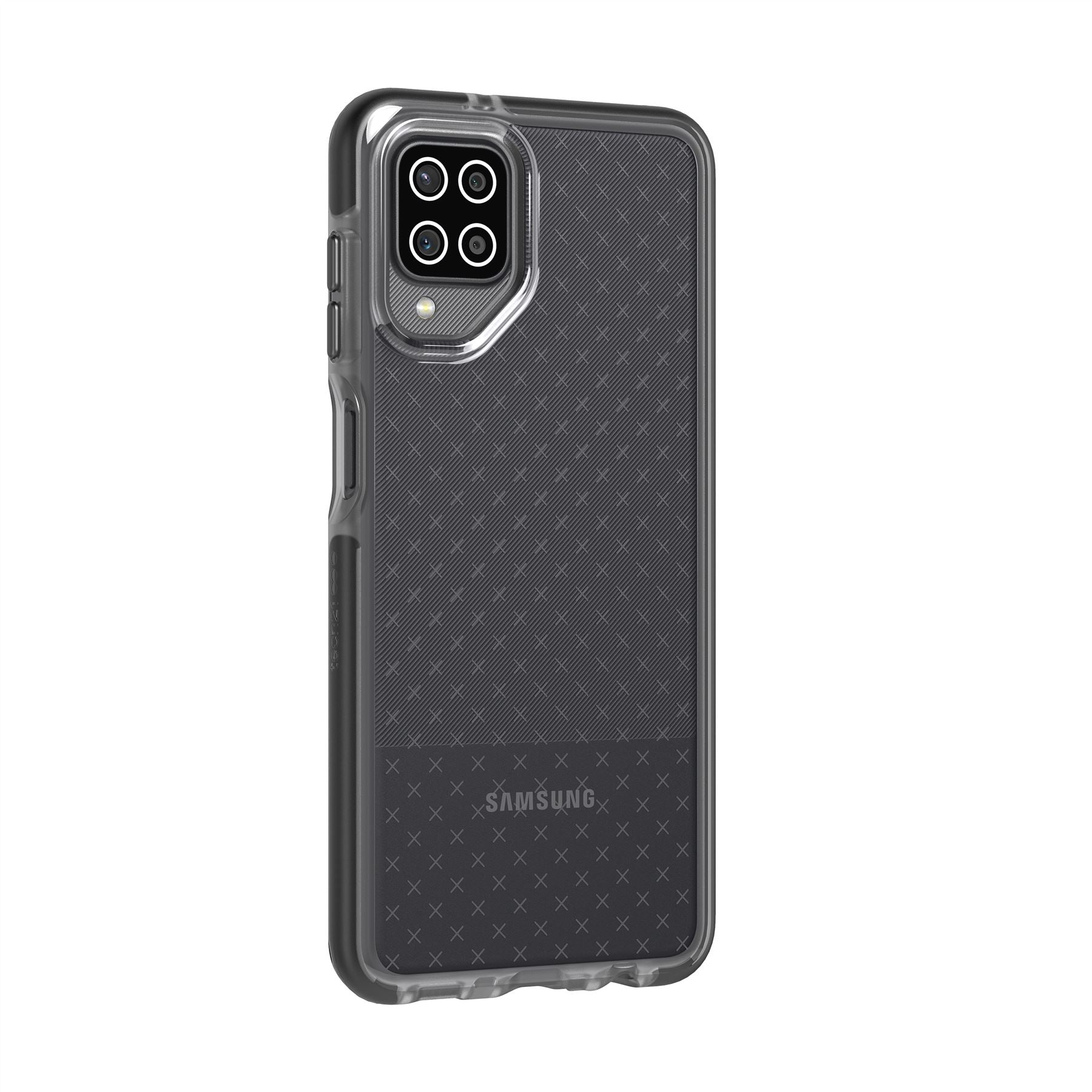 EvoCheck - Samsung Galaxy A12 Case - Smokey Black
