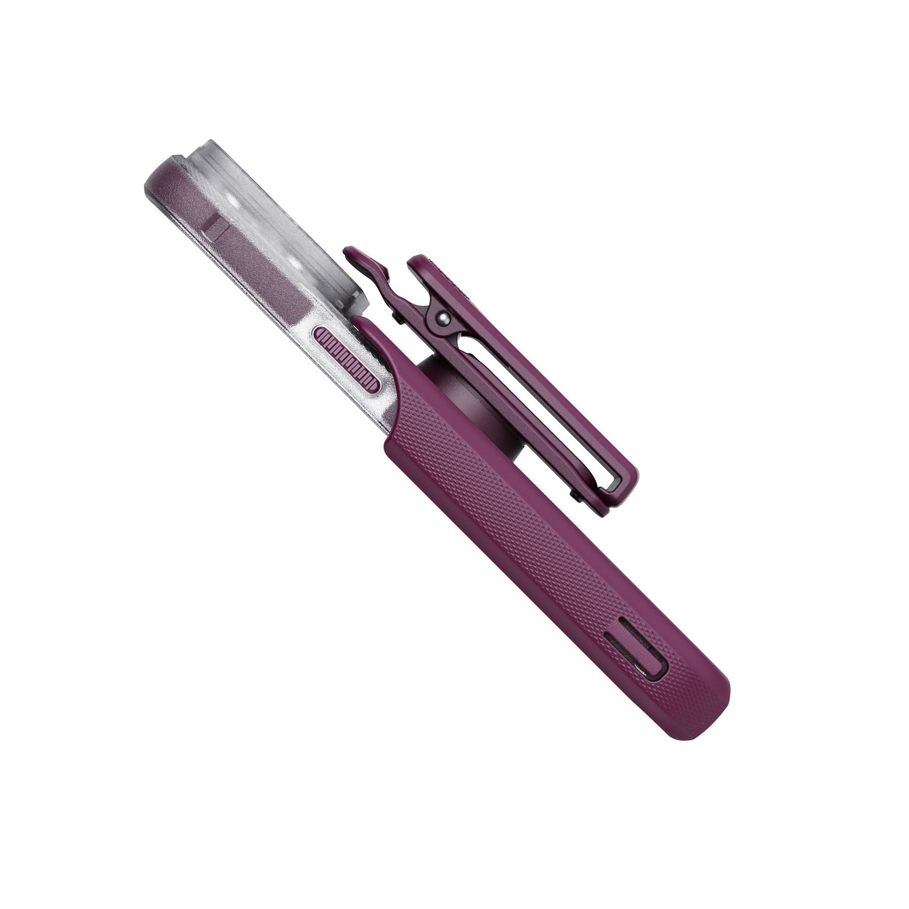 EvoMax - Apple iPhone 14 Pro Max Case MagSafe Compatible - Frosted Purple