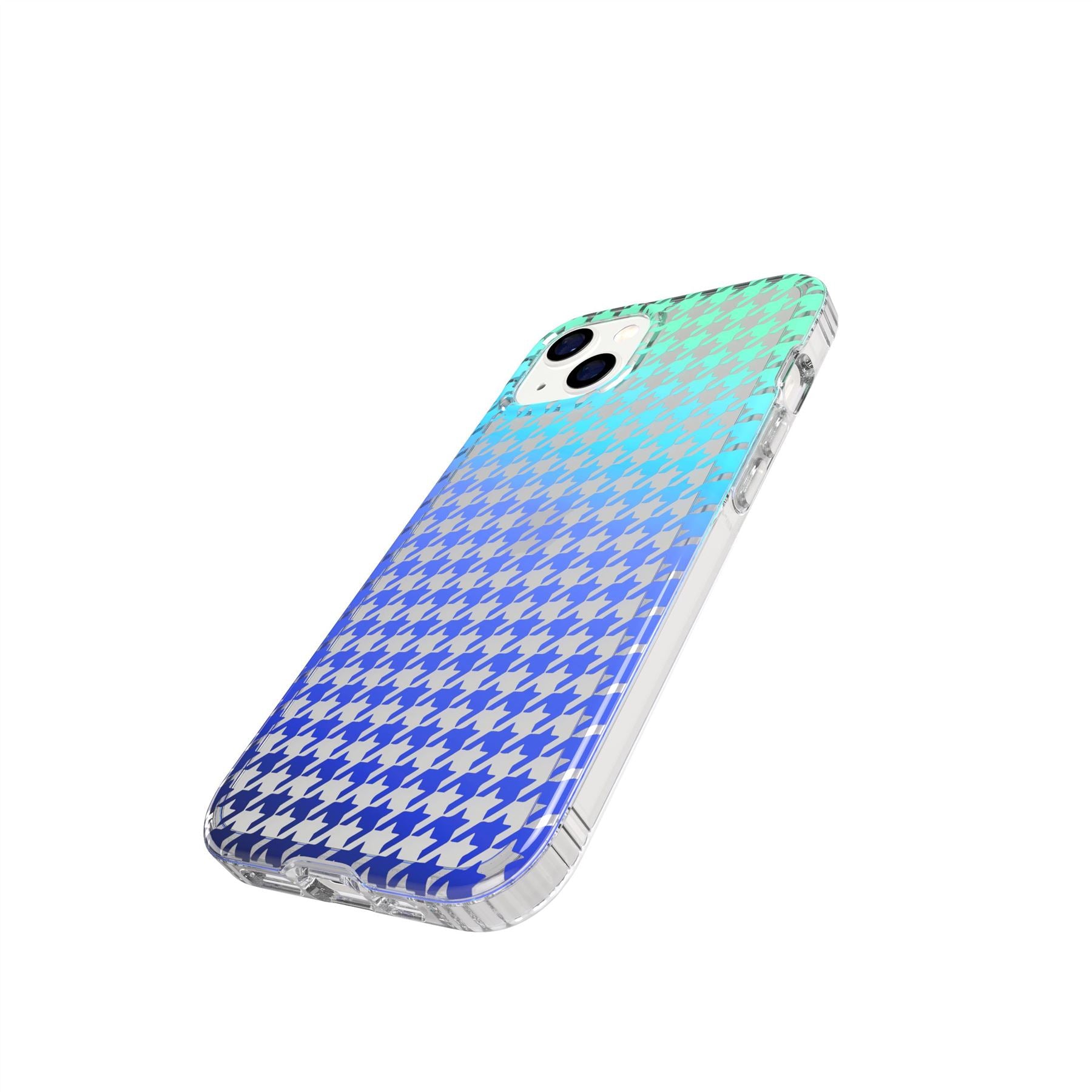 EvoArt - Apple iPhone 13 Case - Ombre Houndstooth
