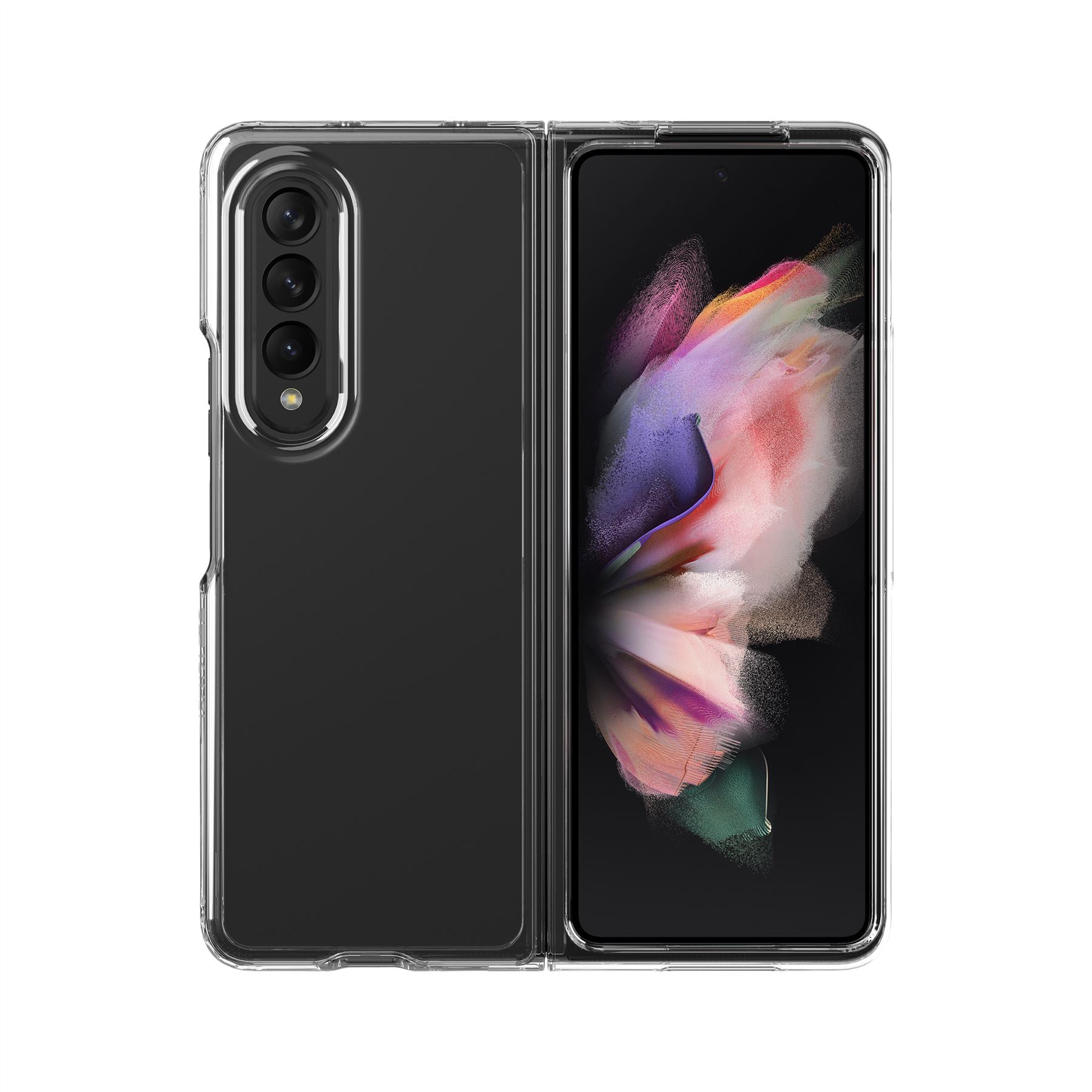 EvoClear - Samsung Galaxy Z Fold 3 Case - Clear