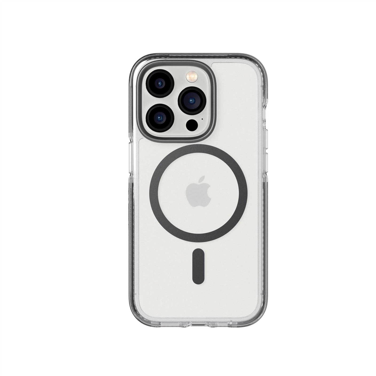 EvoCrystal - Apple iPhone 14 Pro Case MagSafe Compatible - Graphite Black