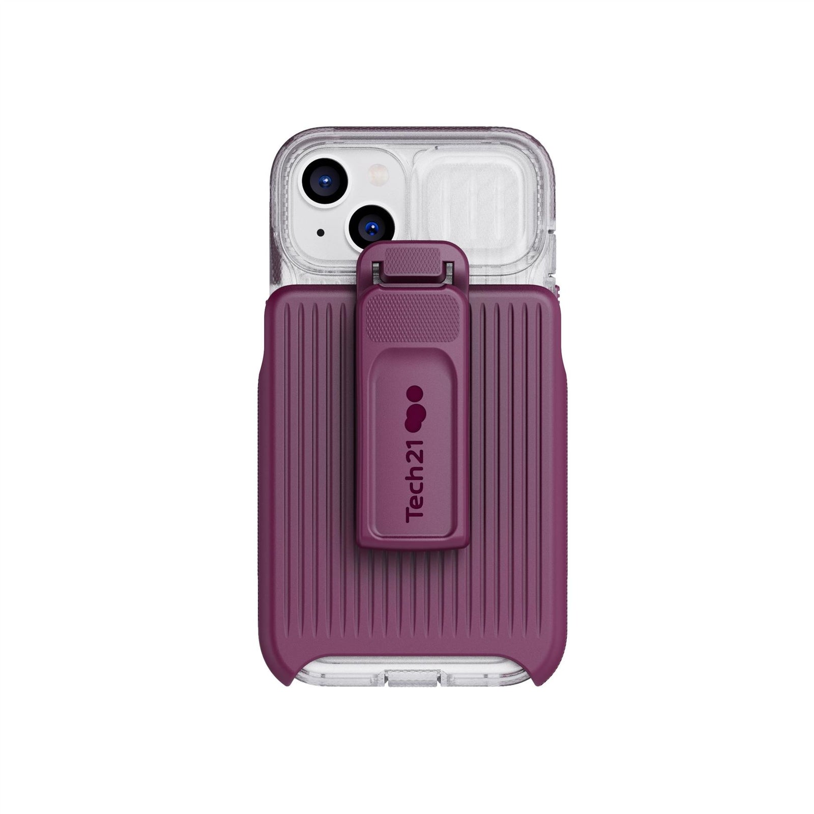 EvoMax - Apple iPhone 14 Case MagSafe Compatible - Frosted Purple