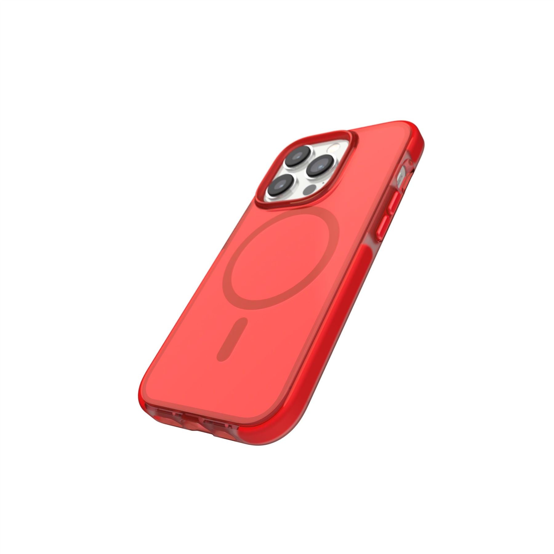 〖美品〗iPhone14 RED 本体とMagSafeカバー付き EvoCheck - Apple iPhone 14 Pro Case MagSafe Compatible - Red