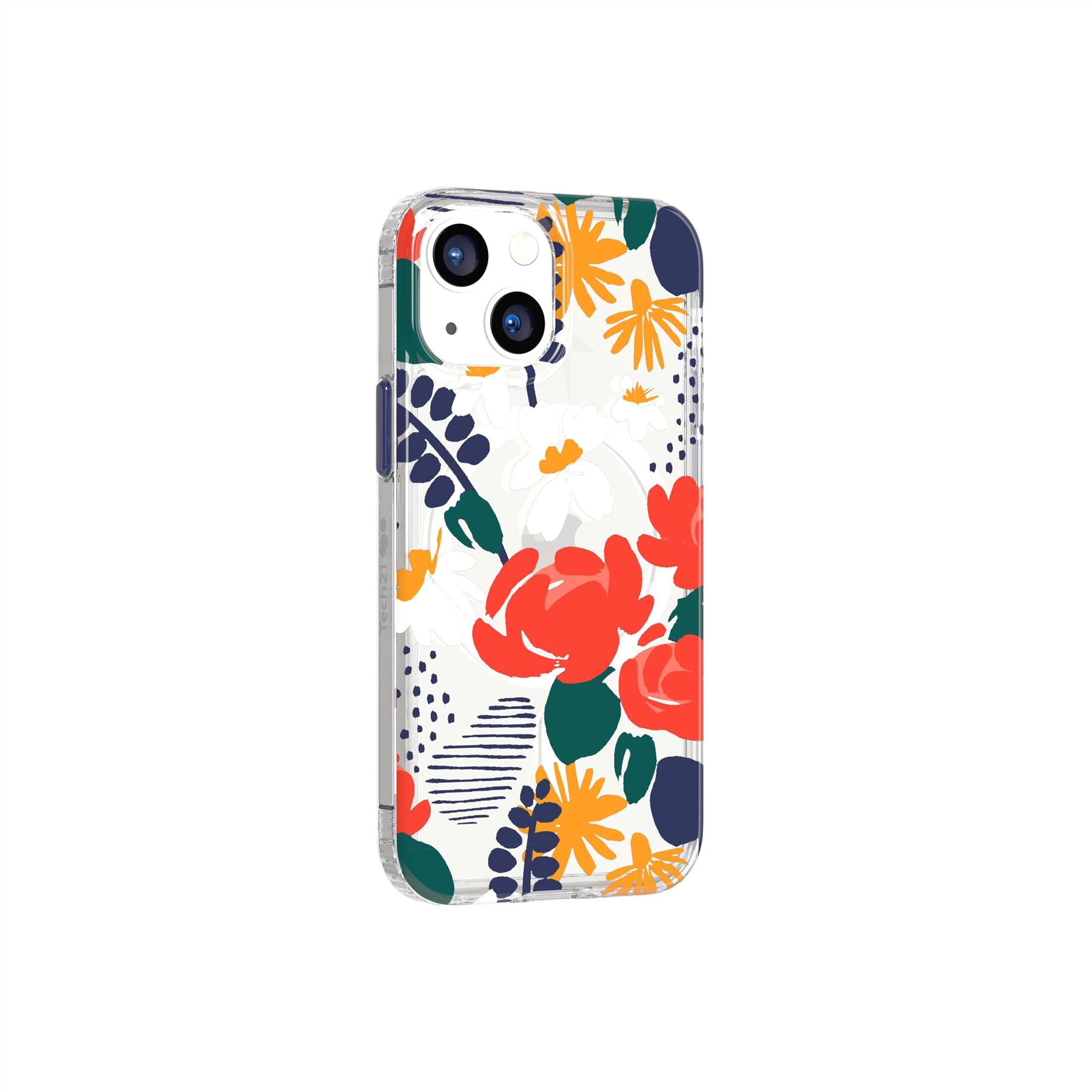 EvoArt - Apple iPhone 13 Mini Case MagSafe Compatible - Red Rose