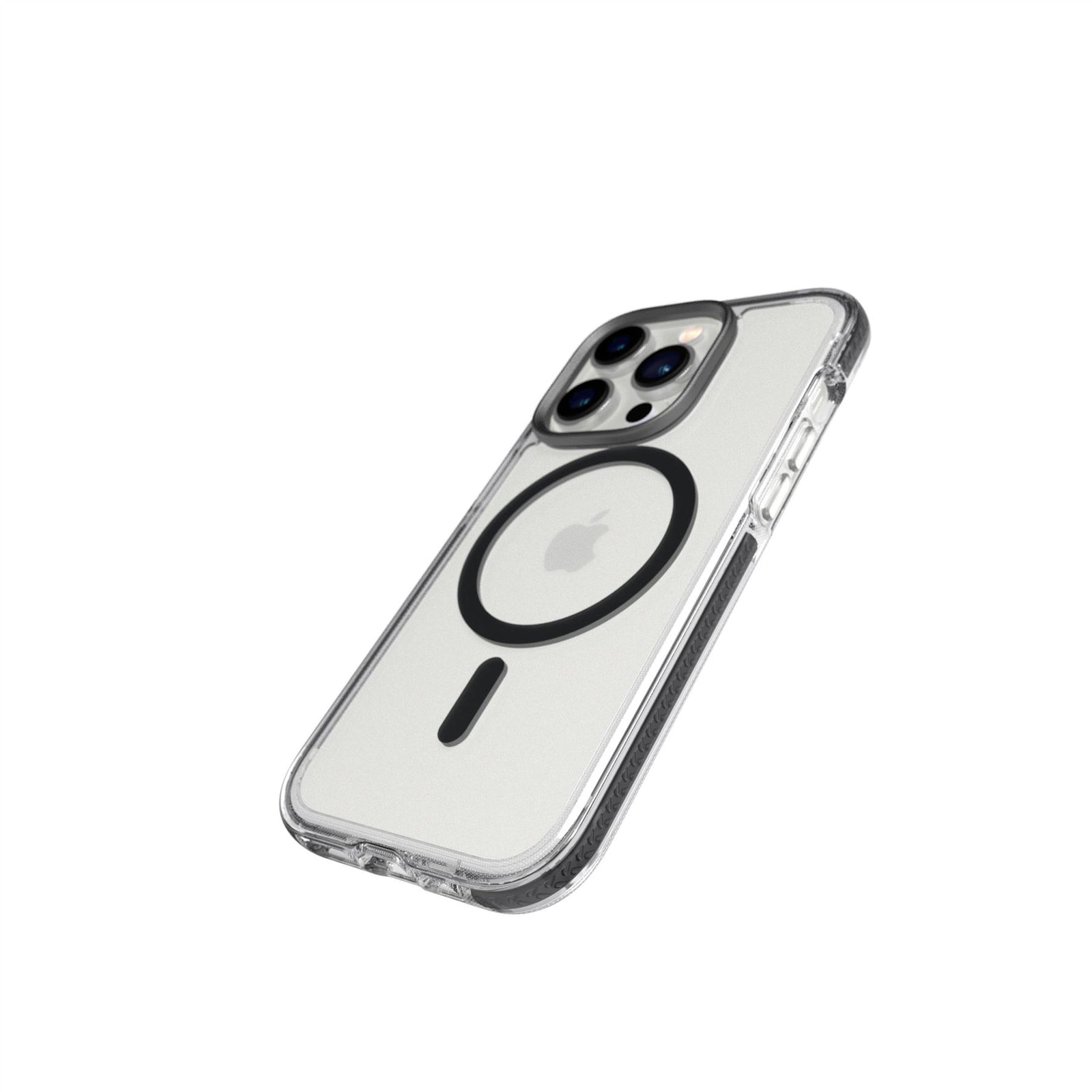 EvoCrystal - Apple iPhone 14 Pro Case MagSafe Compatible - Graphite Black