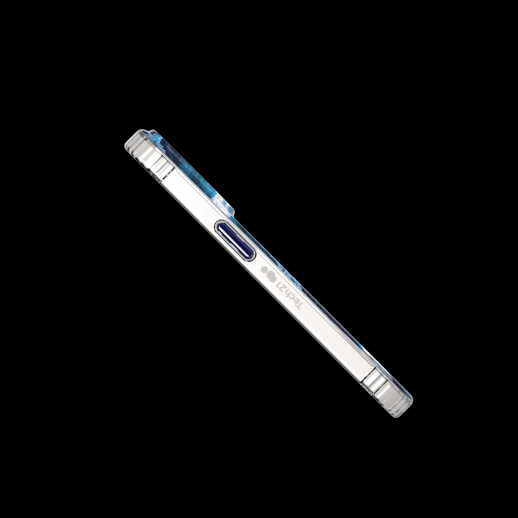 EvoArt - Apple IPhone 14 Pro Case MagSafe Compatible - Clear/Midnight Quartz