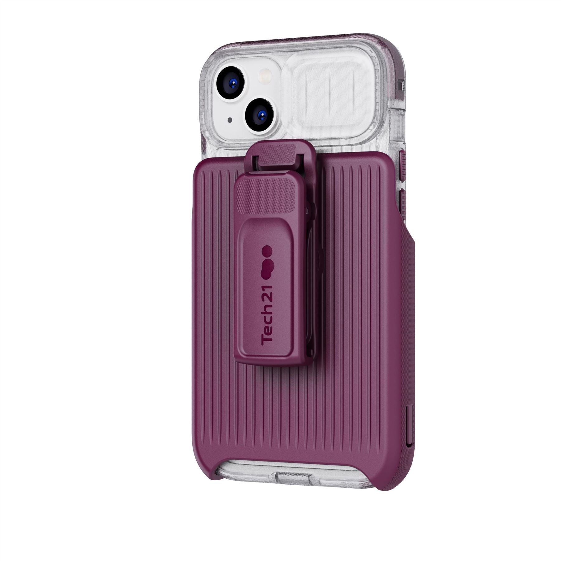 EvoMax - Apple iPhone 14 Plus Case MagSafe Compatible - Frosted Purple